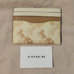 Coach card holder